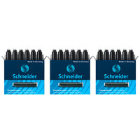 Schneider 施耐德 6601 钢笔墨囊 黑色 18支装