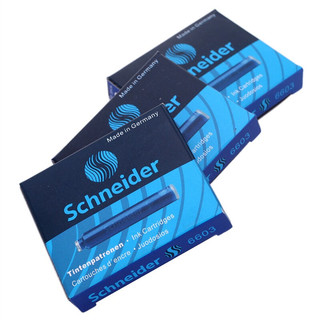 Schneider 施耐德 6603 钢笔墨囊 蓝色 18支装