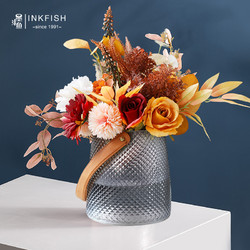 墨斗鱼 3049 北欧创意手提花瓶 15cm 不含花