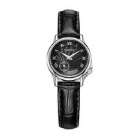 RARONE 雷诺 24毫米石英腕表 838129 黑面银钉