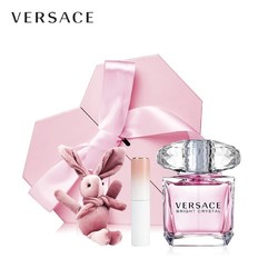 VERSACE 范思哲 情人节心形礼盒（晶钻香水30ml+香水分装器+许愿兔玩偶）