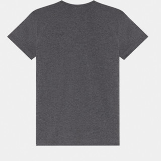 VERSACE 范思哲 男士圆领短袖T恤套装 AU10193-A232741 2件装 麻灰色 7