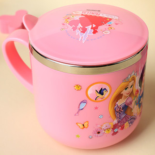 Disney 迪士尼 XM-7154 儿童保温杯 260ml 公主粉色