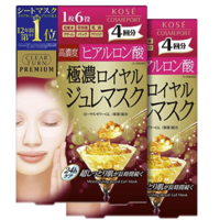 KOSE 高絲 蜂王漿黃金果凍面膜 30g*4片