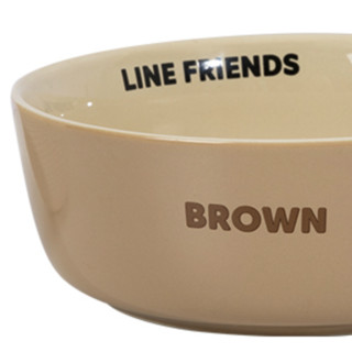 LINE FRIENDS 面碗 6英寸 BROWN