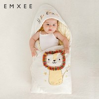 EMXEE 嫚熙 初生婴儿包被 90*90cm