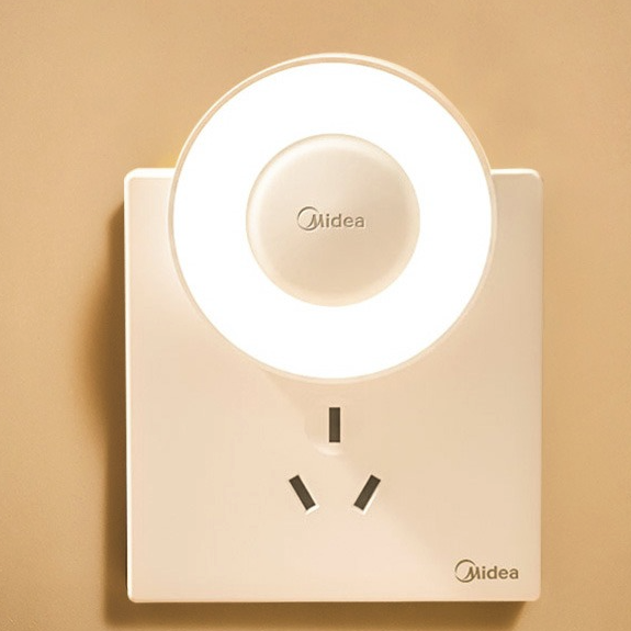 美的 暮光系列 LED插电小夜灯 普通机械款