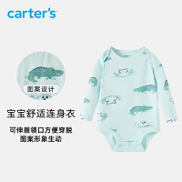 Carter's 孩特 男童秋冬长袖纯棉包屁衣