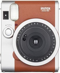 FUJIFILM 富士 Fujifilm 富士 instax 16423931 迷你 90 NEO 经典相机,棕色