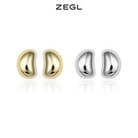 ZENGLIU ZEGL999足银小豆丁耳钉女养耳洞耳环简约小巧耳饰品2021年新款潮