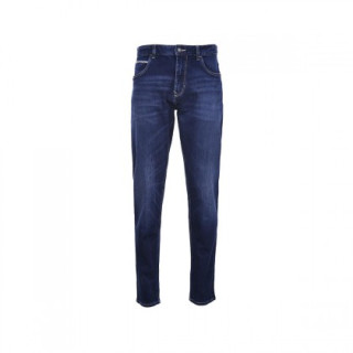 selected 思莱德 男士牛仔长裤 420132526j39 深牛仔蓝 36/32