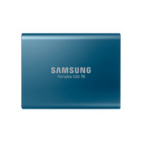 SAMSUNG 三星 T5 USB 3.1 移动固态硬盘 Type-C 500GB 珊瑚蓝