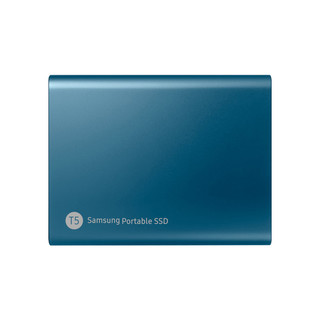 SAMSUNG 三星 T5 USB 3.1 移动固态硬盘 Type-C 250GB 珊瑚蓝