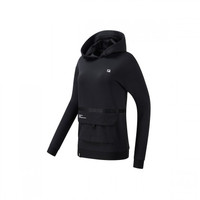 FILA 斐乐 女子运动卫衣 A11W111245F-BK 黑色 M