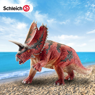 PLUS会员：Schleich 思乐 侏罗纪恐龙玩具模型 五角龙