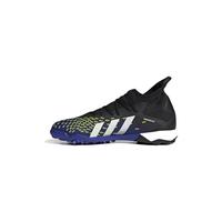 adidas 阿迪达斯 Predator Freak.3 TF 男子足球鞋 FY0623 黑色/皇家蓝/白色/荧光黄 40.5
