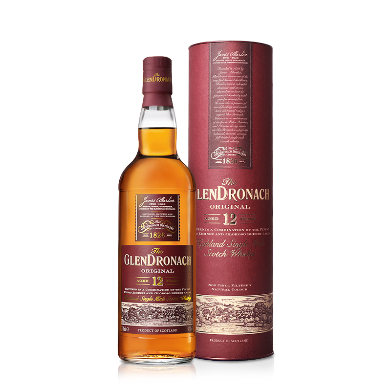 GLENDRONACH 格兰多纳 12年 单一麦芽 苏格兰威士忌 43%vol