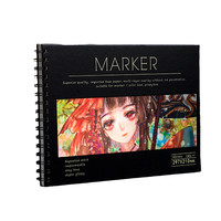 欧博尚 马克笔本 忧郁少女 130g 8K/50张