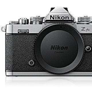 Nikon 尼康 Z fc APS-C画幅 微单相机 银黑色 单机身