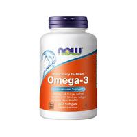 NOW 诺奥 omega-3 深海鱼油软胶囊 200粒