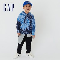 Gap 盖璞 男女幼童大童连帽卫衣2022春季新款童装套头上衣