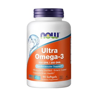 NOW 诺奥 omega-3 深海鱼油软胶囊 90粒