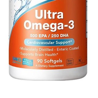 NOW 诺奥 omega-3 深海鱼油软胶囊 90粒