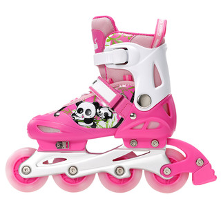 COUGAR 美洲狮 MZS757-QS 儿童轮滑鞋 粉色 S