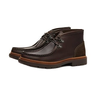 Clarks 其乐 男士短靴 261355737 深棕色 40