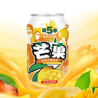 JIANLIBAO 健力宝 第5季 芒果水果饮料 310ml*24罐