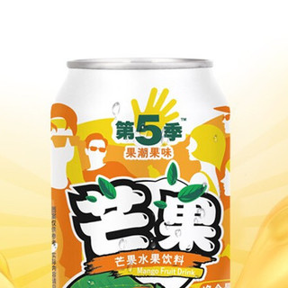 JIANLIBAO 健力宝 第5季 芒果水果饮料 310ml*24罐