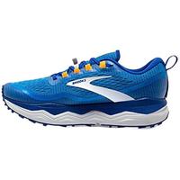 BROOKS 布鲁克斯 Caldera 5 中性越野跑鞋 靛蓝色/橙色 39.5