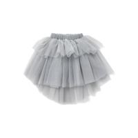 mini balabala 迷你巴拉巴拉 ZA0D121211001-0422 女童网纱裙 灰色调 90cm