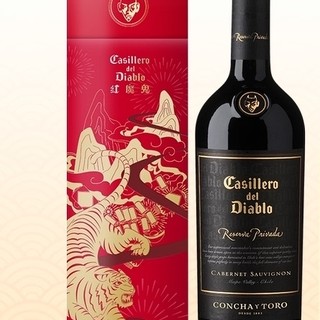 Casillero del Diablo 红魔鬼 虎年限定干型红葡萄酒 750ml 礼盒装