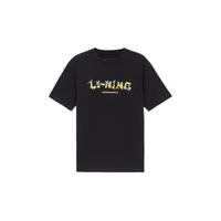 LI-NING 李宁 男子运动T恤 AHSS595-2 黑色 XXL