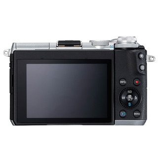 Canon 佳能 EOS M6 APS-C画幅 微单相机 银色 单机身