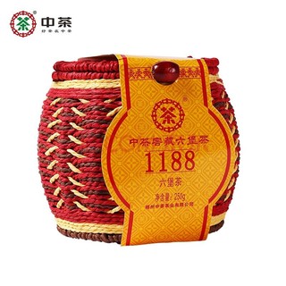中茶 六堡茶广西梧州窖藏黑茶一级1188箩筐装 250g