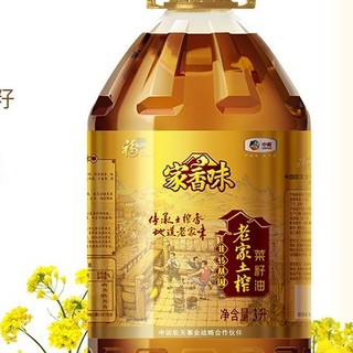 福临门 家香味 老家土榨菜籽油 3L