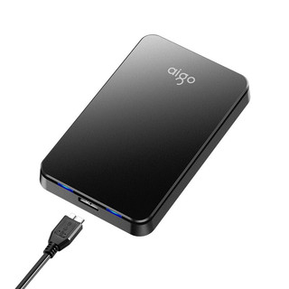 aigo 爱国者 HD809 2.5英寸Micro-B便携移动机械硬盘 USB3.0