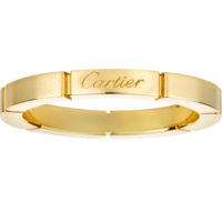 Cartier 卡地亚 女士戒指购 女士18K玫瑰金結婚戒指B40798预代 黄金色 64