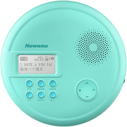 Newsmy 纽曼 CD-L360锂电 蓝牙播放机英语复读机 便携式MP3随身听 USB插卡音箱光盘学习机绿色