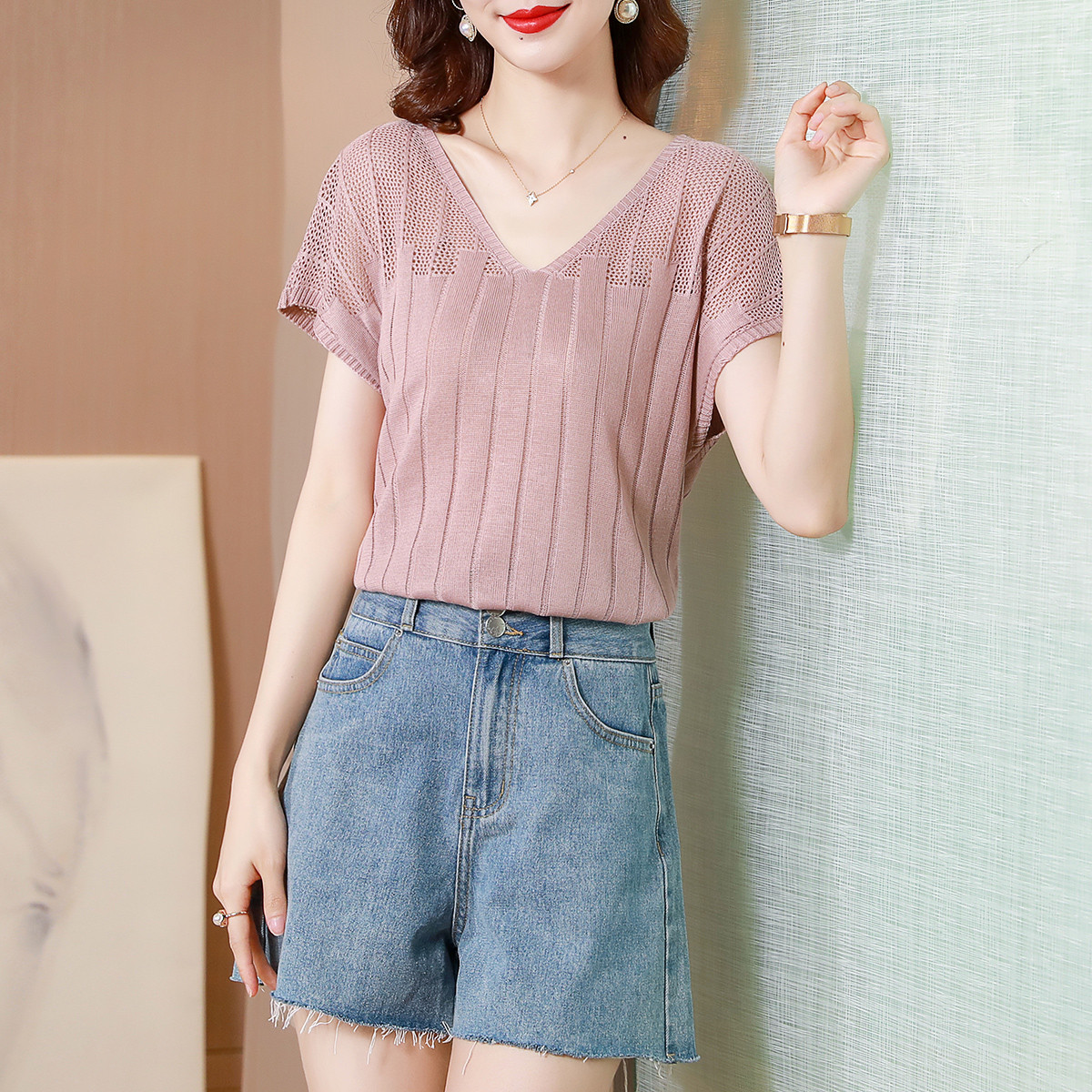 女士T恤 S12T8326TA26