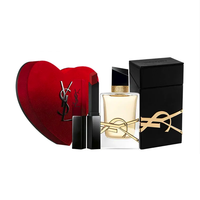  圣罗兰 YSL /圣罗兰 YSL  香色肆意情人节限定礼盒装 (自由之水女士EDP50ml+细管丝绒纯口红#N°1966红棕2.2g)