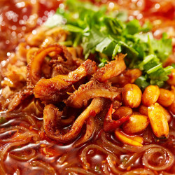 海底捞方便速食冲泡粉丝酸辣牛肚粉丝4