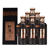 QIANJIUYIHAO 黔酒一号 老窖封坛 53%vol 酱香型白酒 500ml*6瓶 整箱装