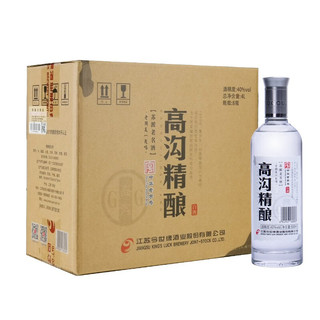 今世缘 高沟 精酿 40%vol 白酒 500ml*8瓶 整箱装