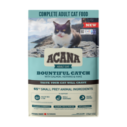 ACANA 爱肯拿 猫粮ACANA 加拿大原装进口抓多多系列成猫粮 燕麦鱼肉4.5kg