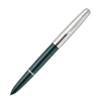 HERO 英雄 钢笔 616 小号 绿色 0.5mm 单支装+1瓶蓝黑色墨水