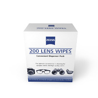 ZEISS 蔡司 鏡片鏡頭清潔濕巾 200片