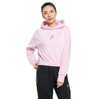 NIKE 耐克 女子运动卫衣 DH1375-621 淡粉色 L